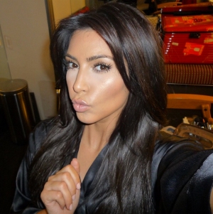 Kim Kardashian is widely considered narcissistic for the volume of selfies she takes and posts. Source: http://www.whowhatwear.com/kim-kardashian-selfie-book